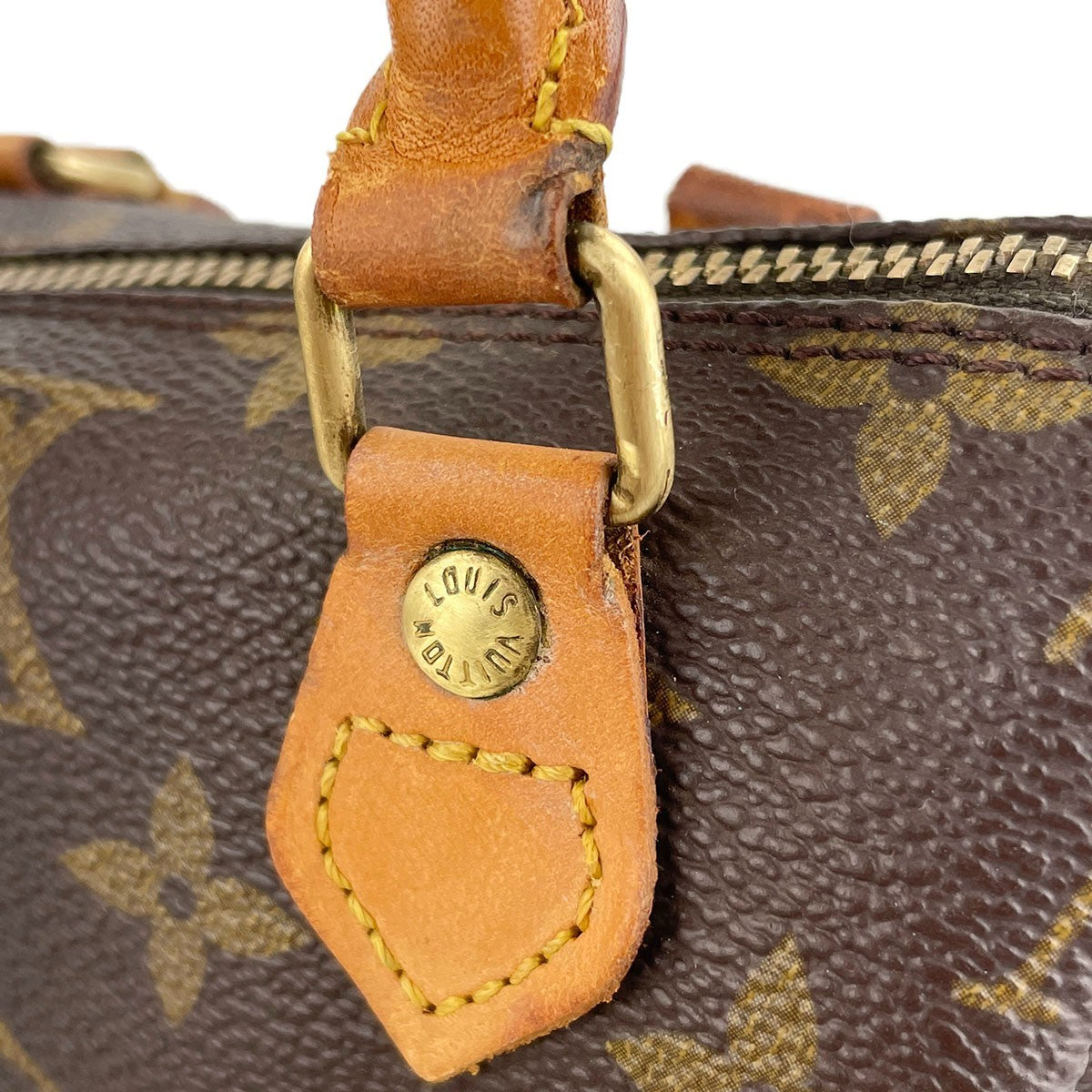 Louis Vuitton Mini Speedy Handbag - Brown, Leather