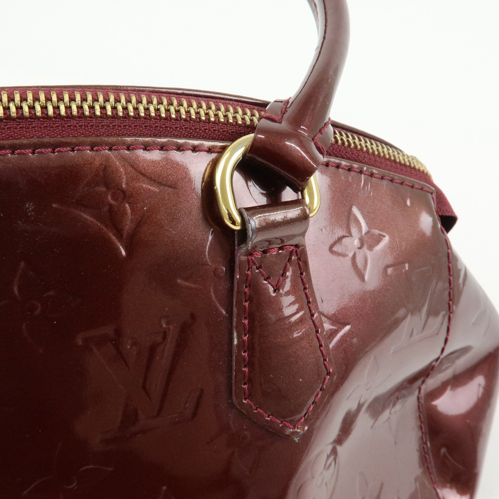 Louis Vuitton Boston Bag - Rouge Fauviste, Vernis Leather