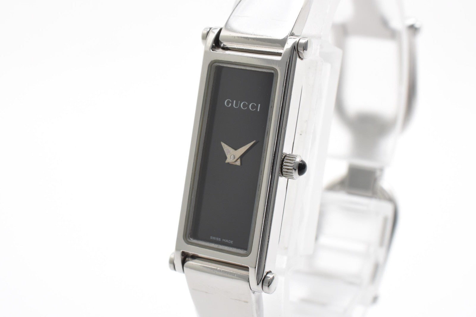 Gucci 1500L Wristwatch - Black, Stainless Steel