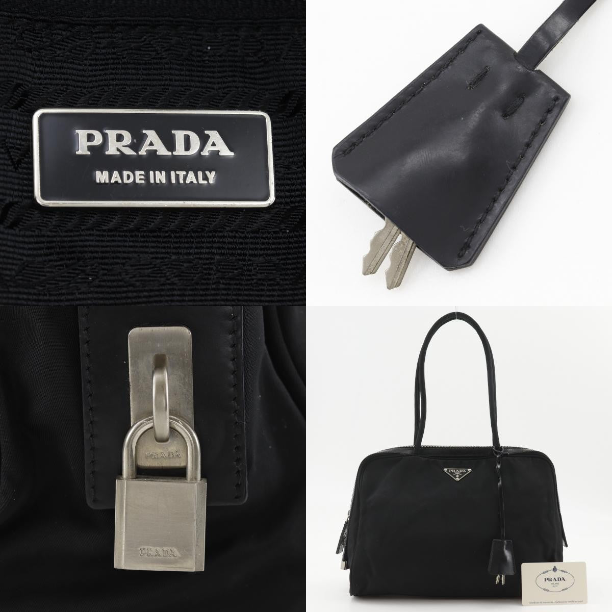 Prada Tote Bag - Black, Nylon
