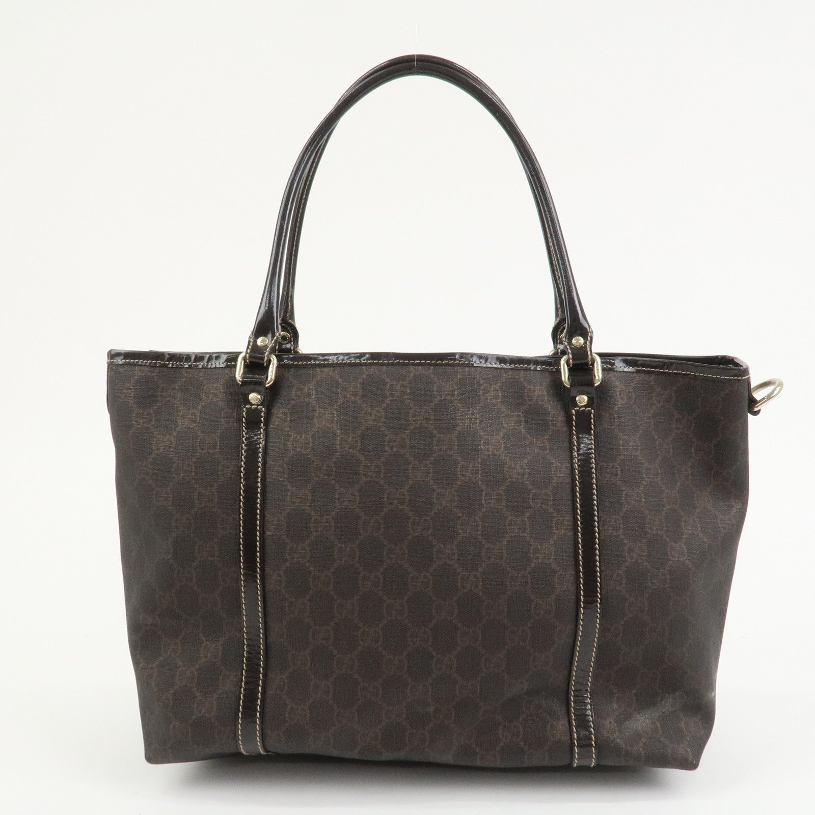 Gucci Tote Bag - Dark Brown, GG Supreme