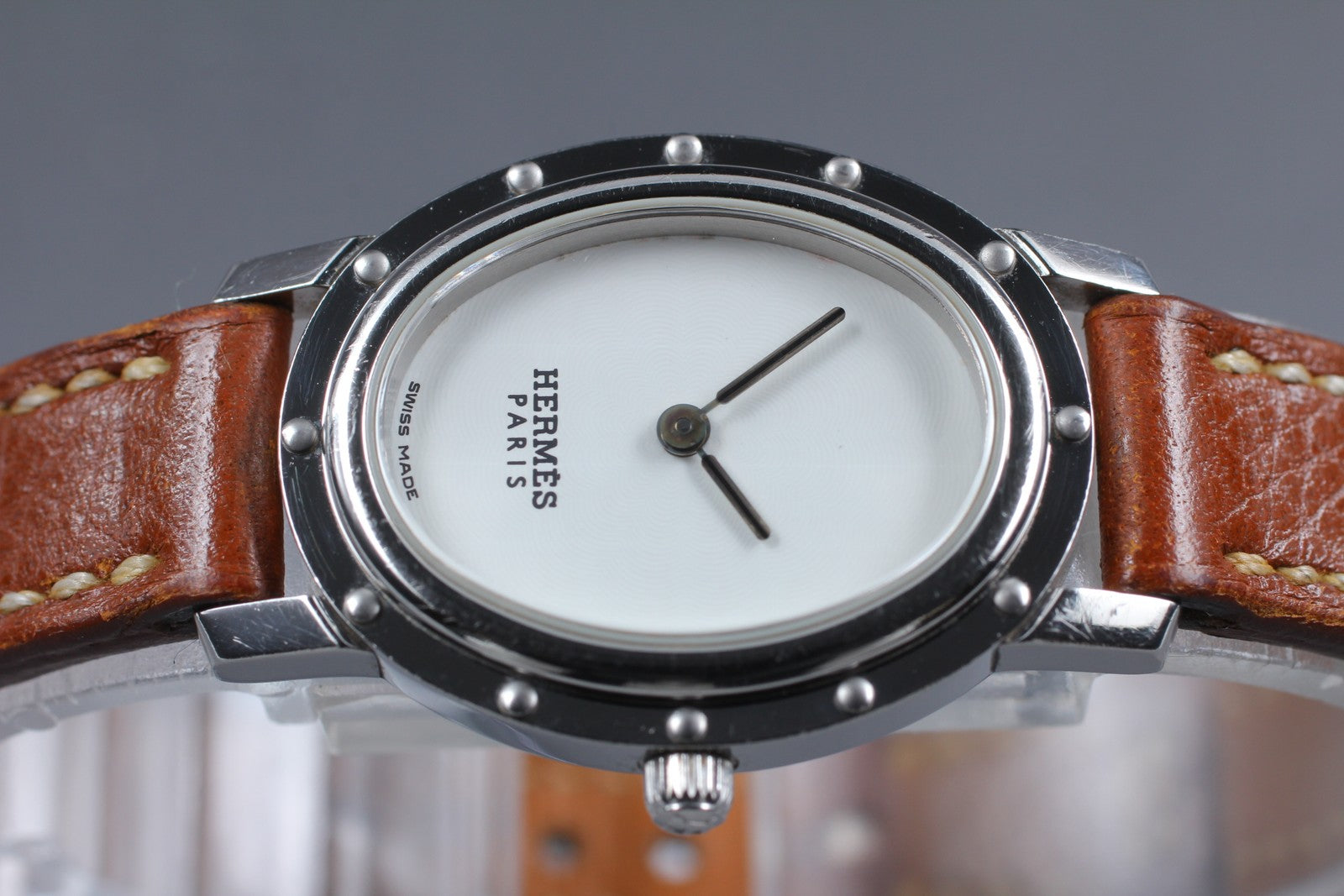Hermès CO1.210 Watch - Silver, Stainless Steel