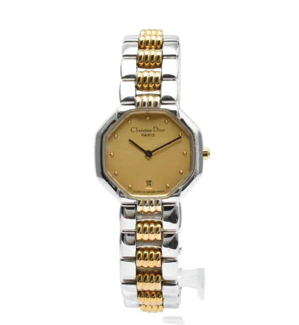 Dior Christian Dior 48.203 Wristwatch - Gold, Stainless Steel
