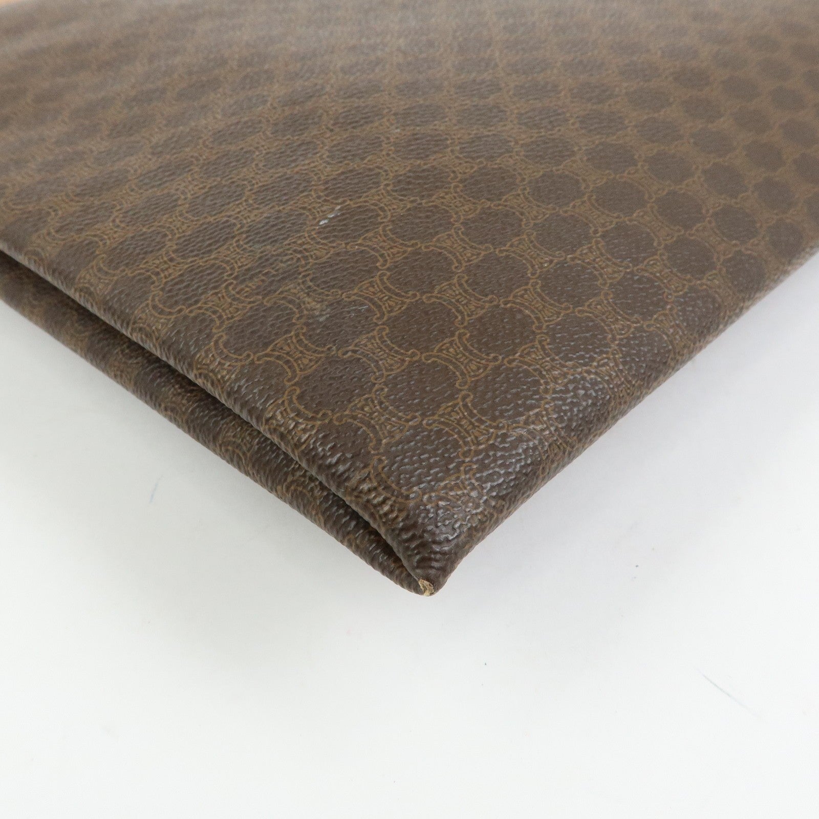 Celine Macadam Tote Bag - Brown, PVC Leather
