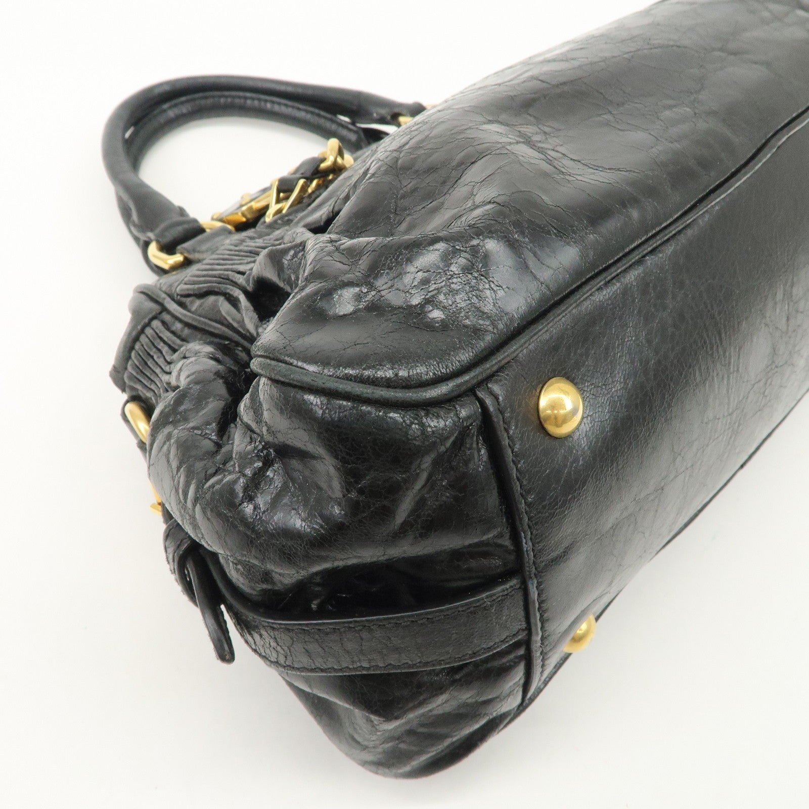 Miu Miu 2way bag - Black, Leather