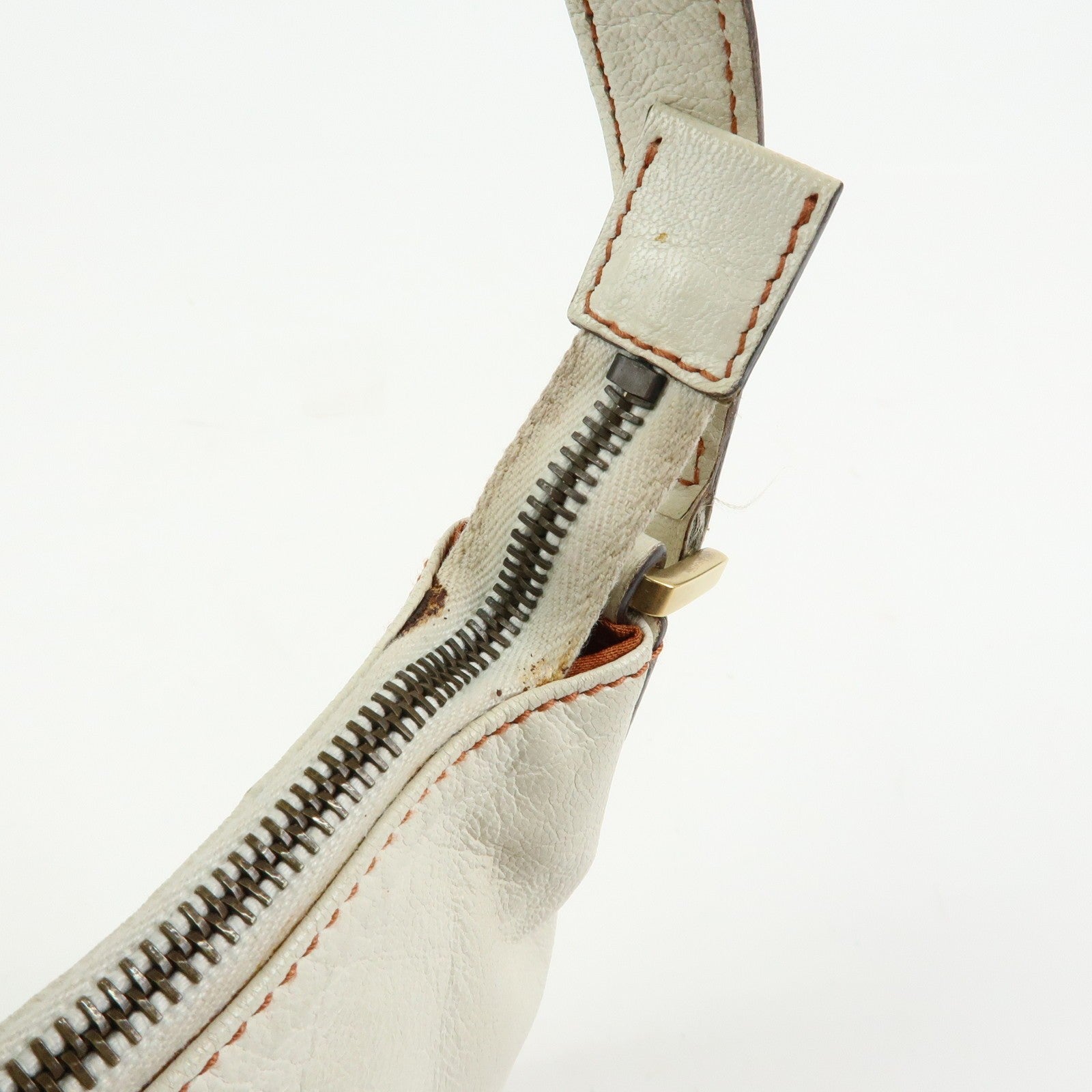 Gucci Hand Bag - Ivory, Leather 