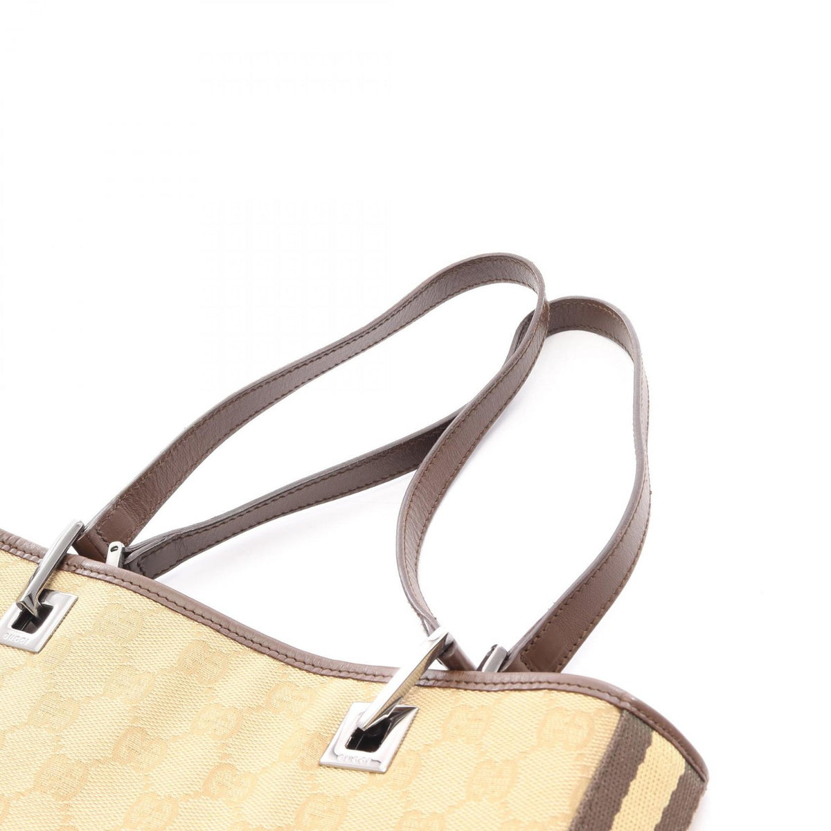 Gucci GG Canvas Tote Bag - Beige, Canvas