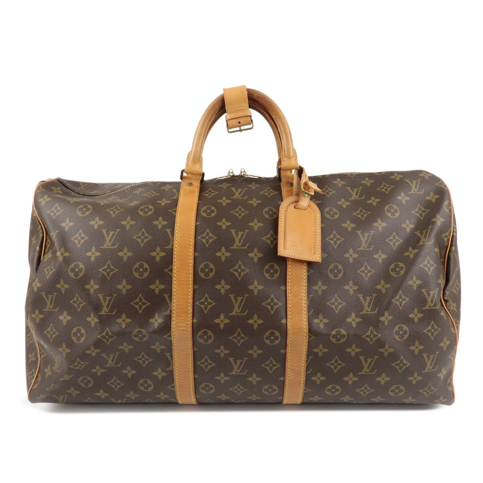 Louis Vuitton Monogram Keep All 55 Boston Bag - Monogram, Canvas