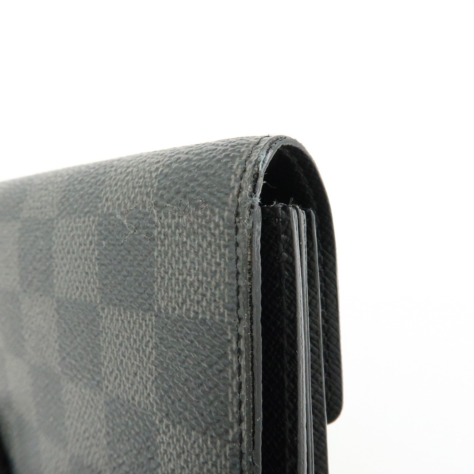 Louis Vuitton Portefeuille Accordion Wallet - Damier Graphite, Damier Canvas
