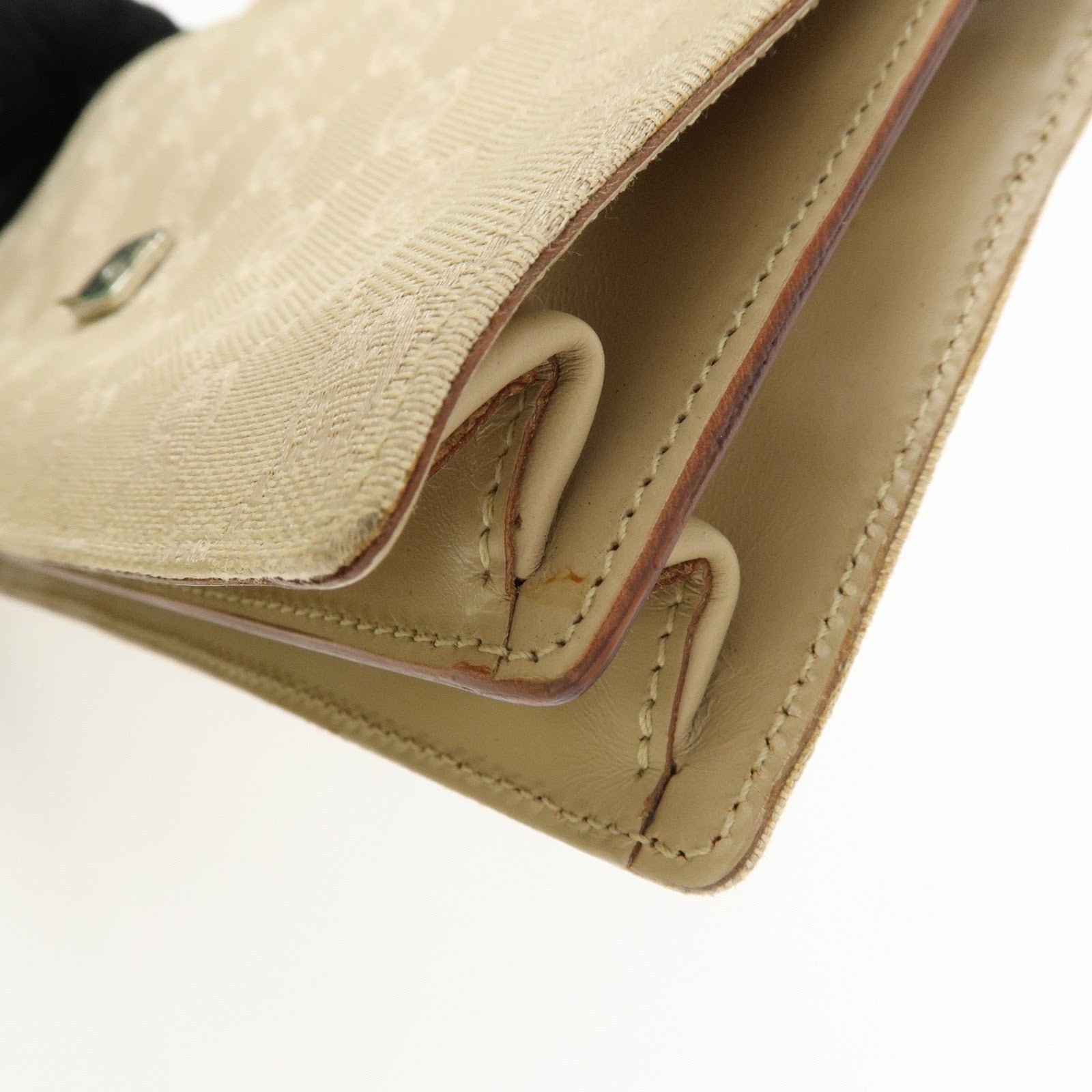 Gucci Shoulder Bag - Beige, Canvas Leather