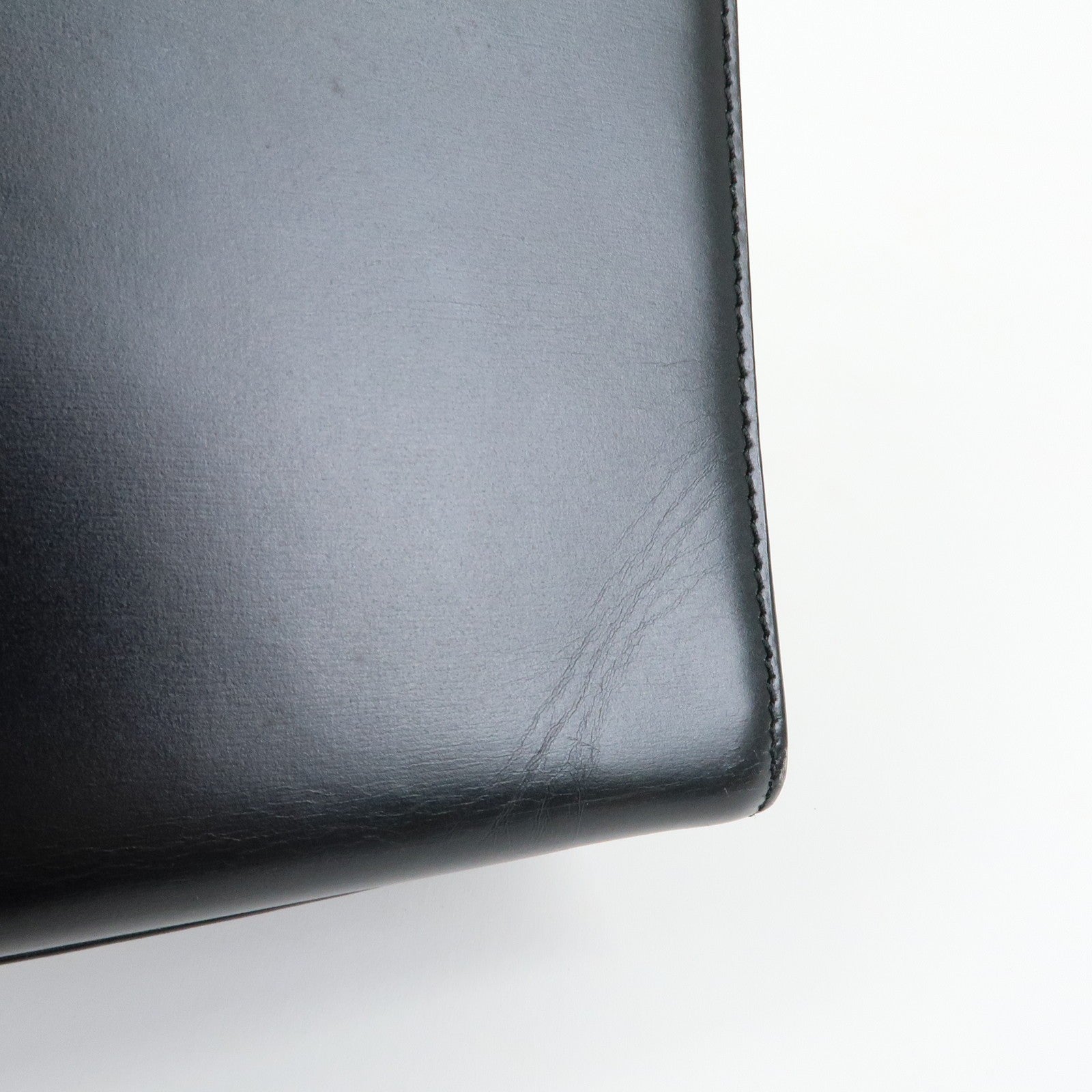 Celine Top Handle 2Way Hand Bag - Black, Leather