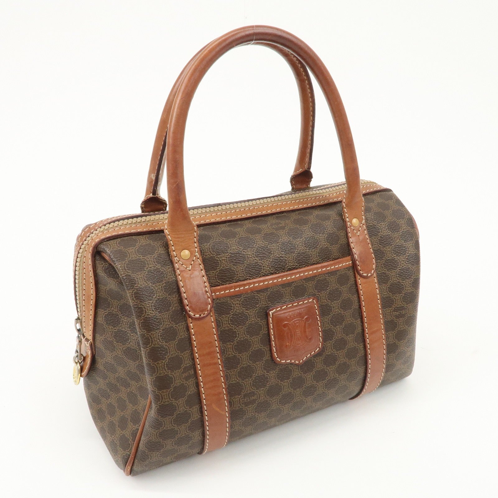 Celine Boston Bag - Brown, PVC