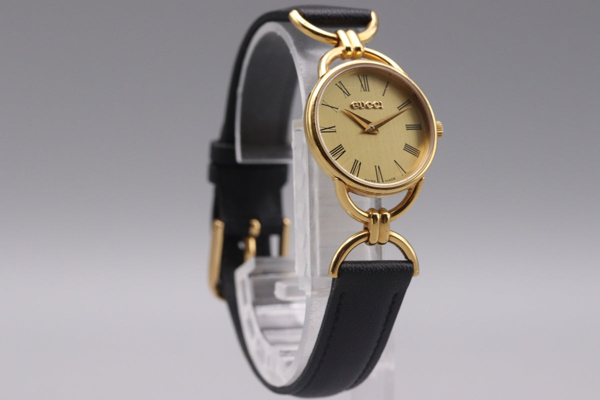 Gucci 6000.2.L Watch - Gold, Stainless Steel