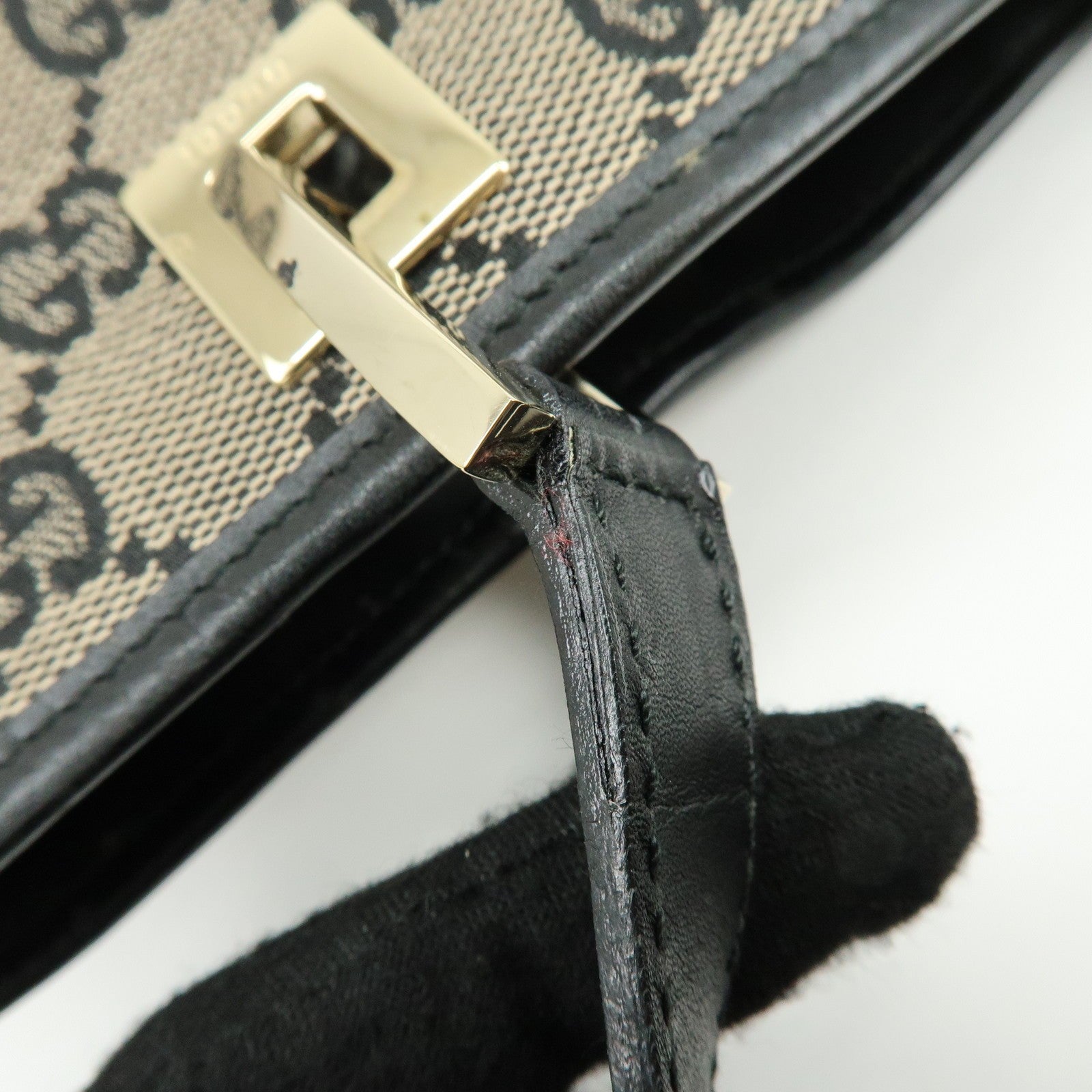 Gucci Tote Bag - Beige, GG Canvas and Leather