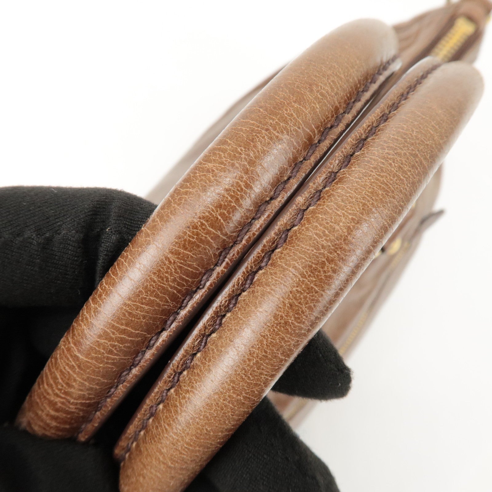 Prada 2way Bag - Brown, Leather