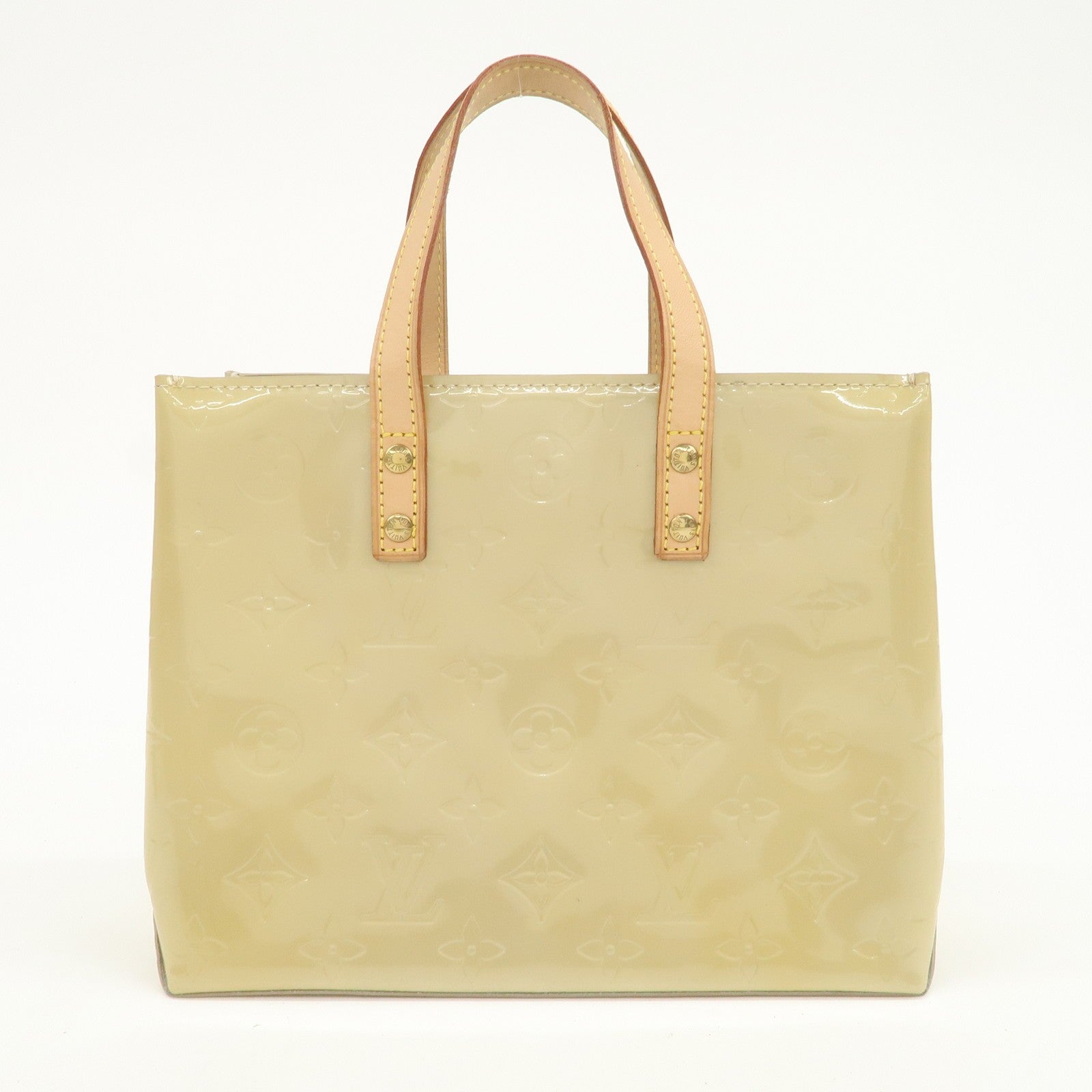 Louis VuittonTote Hand Bag - Beige, Vernis Leather