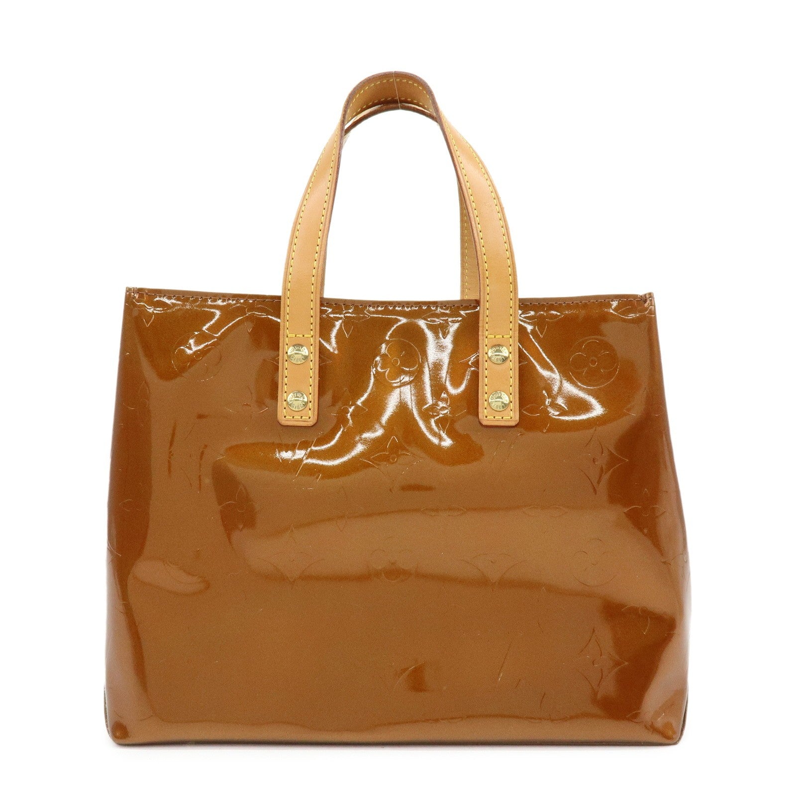 Louis Vuitton Hand Bag - Bronze, Vernis Leather