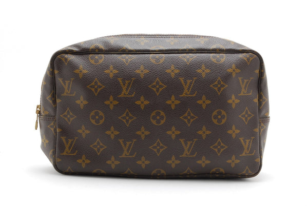 Louis Vuitton Trousse Toilette 28 Clutch - Brown, Leather 