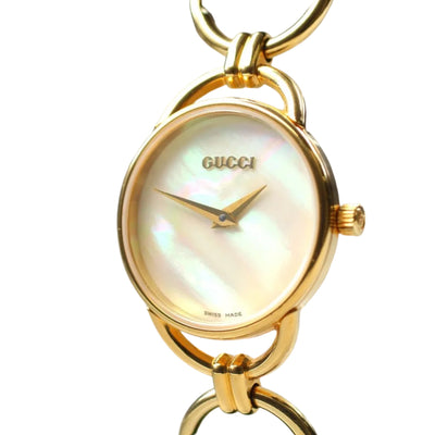 Gucci 6000.2.L Wristwatch - Gold, Stainless Steel