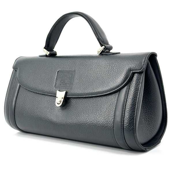 Burberry Vintage Hand Bag - Black, Leather