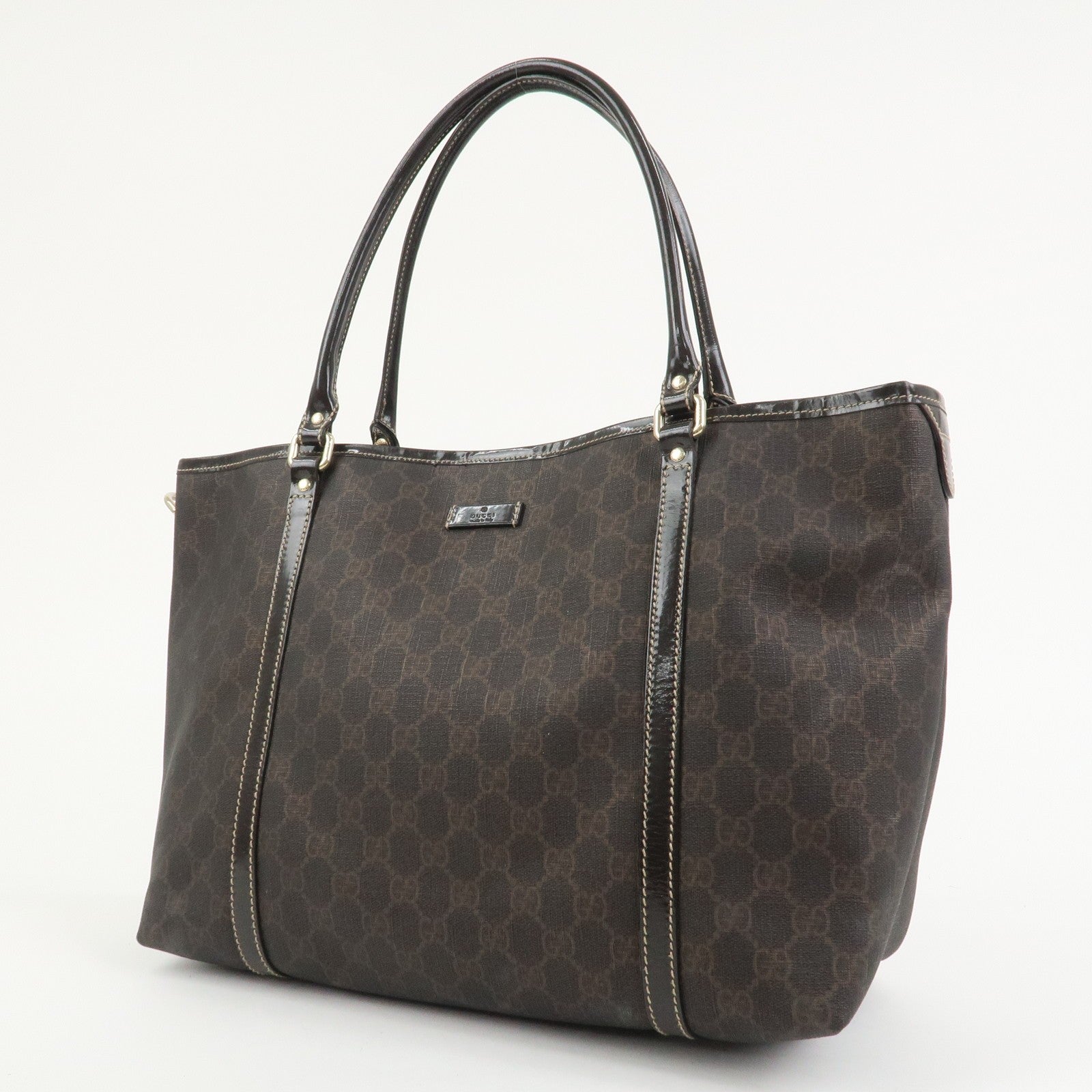 Gucci Tote Bag - Dark Brown, GG Supreme