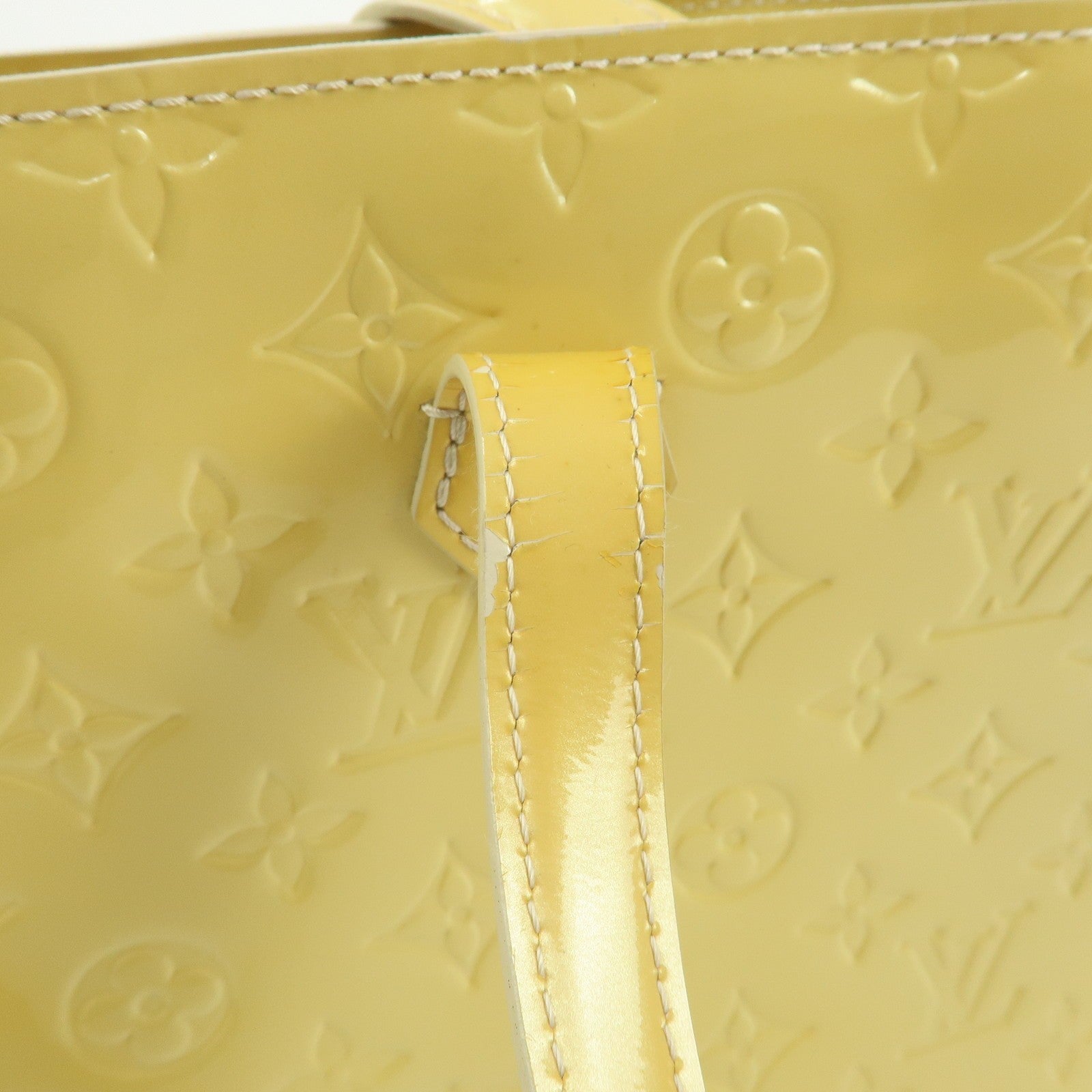 Louis Vuitton Tote Bag - Blanc Corail, Vernis Leather