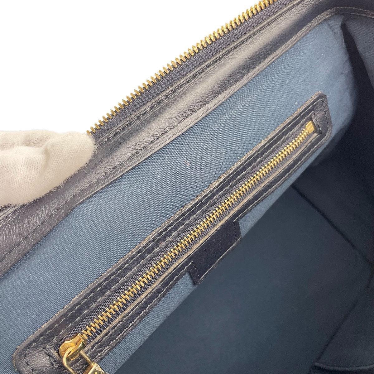 Louis Vuitton Josephine PM Handbag - Navy, Canvas