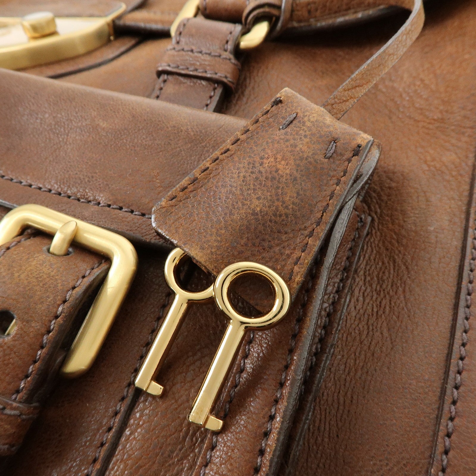 Prada Shoulder Bag - Brown, Leather