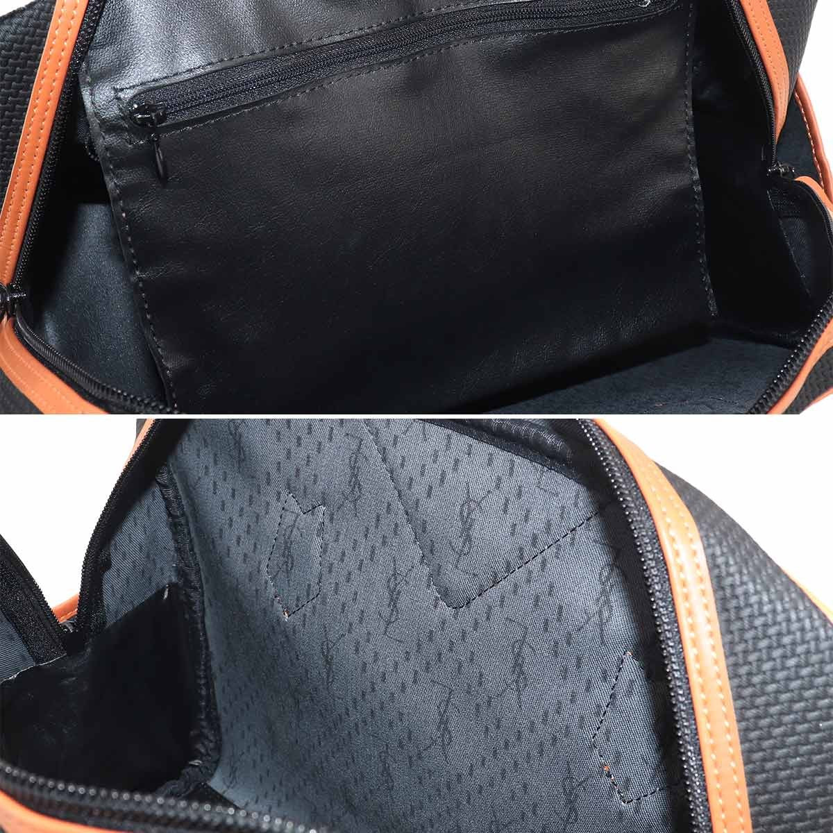 Yves Saint Laurent Hand Bag - Black, Brown, PVC, Leather