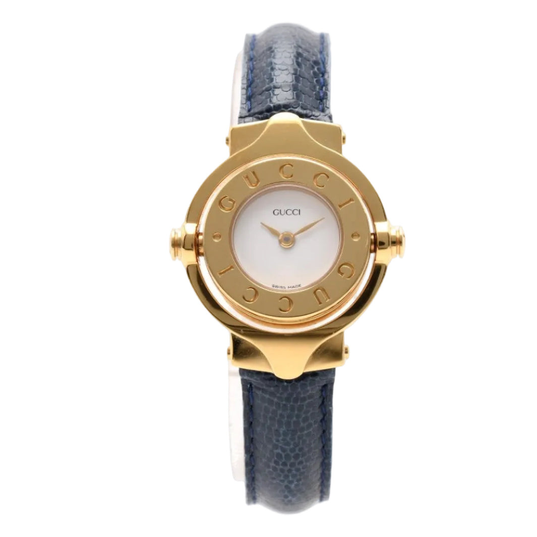 Gucci 6600L Watch - White, Stainless Steel