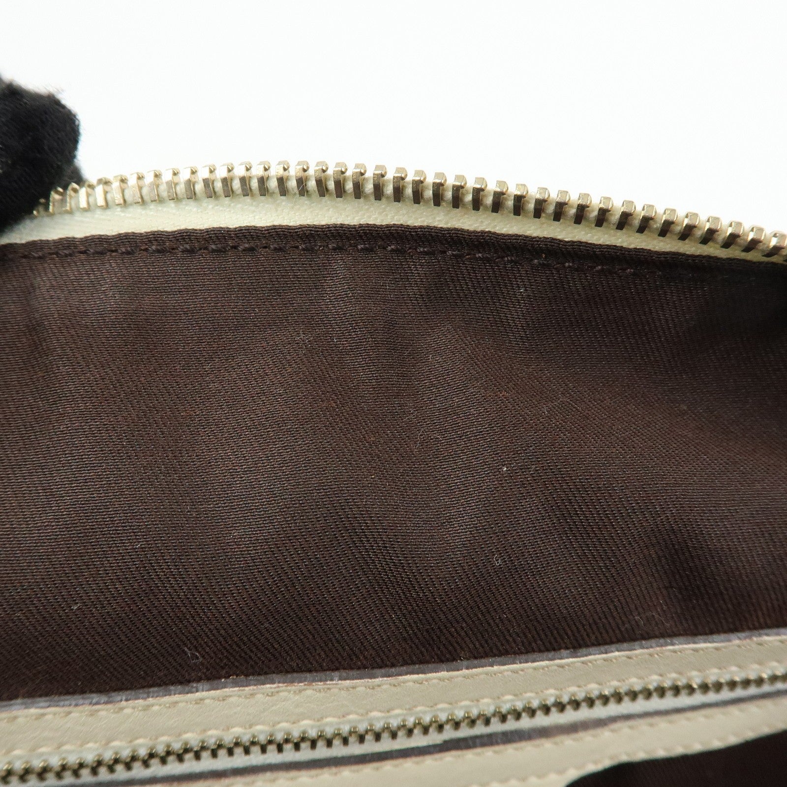 Gucci Interlocking G Sherry Boston Hand Bag - Ivory, Leather