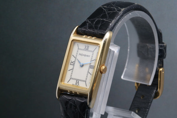 Yves Saint Laurent 5420-F46860 Watch - White, Yellow Gold, Stainless Steel 