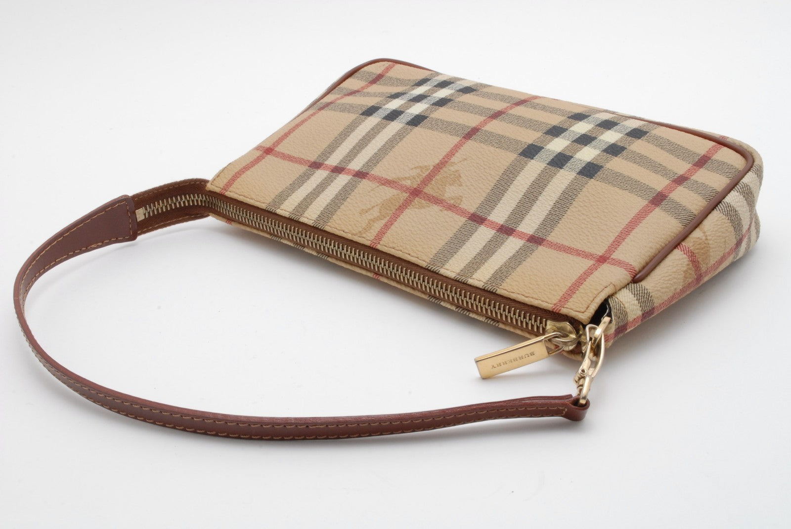 Burberry Nova Check Shoulder Bag - Beige, Canvas, Leather