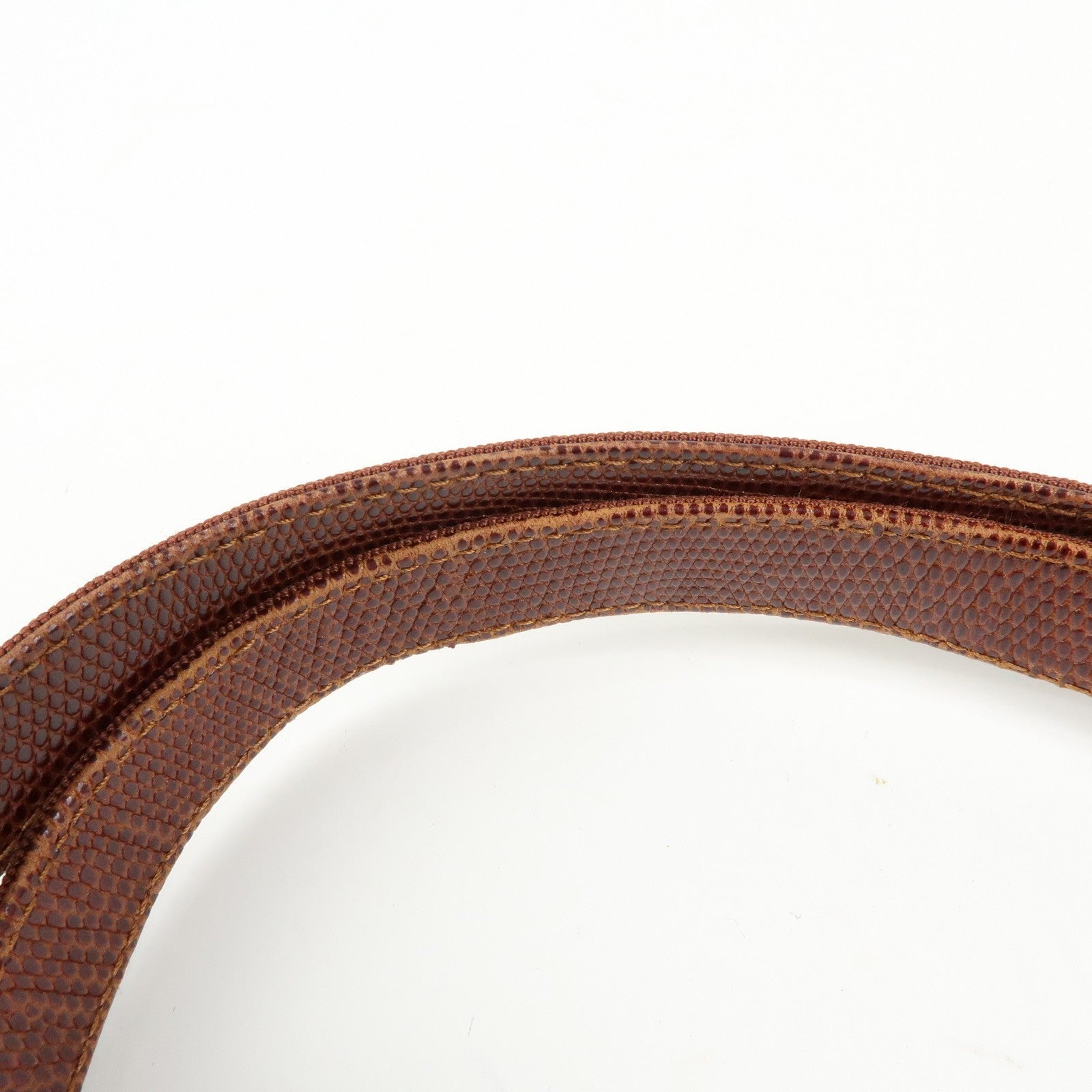 Ferragamo Vara Tote Bag - Brown, Embossed Leather