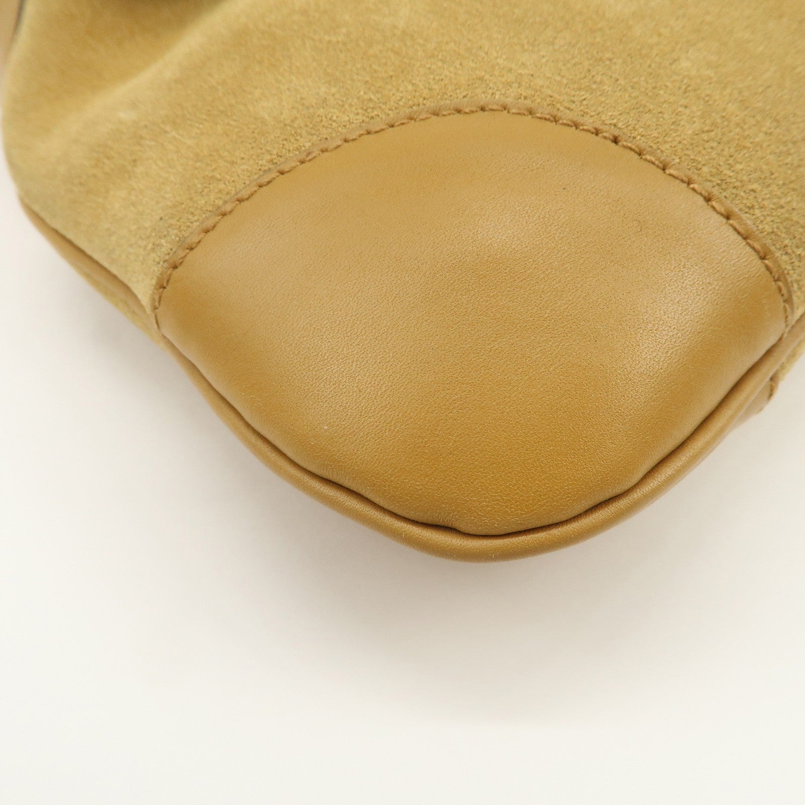Gucci Shoulder Bag - Yellow Beige, Suede Leather