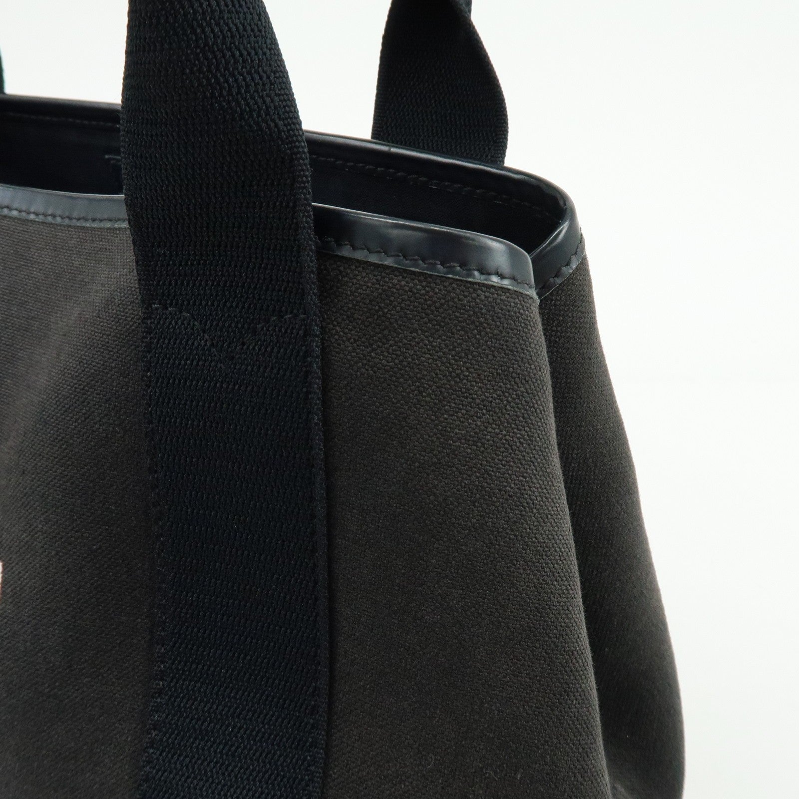 Balenciaga Tote Bag - Black, Canvas, Leather- מגיע עם הארנק