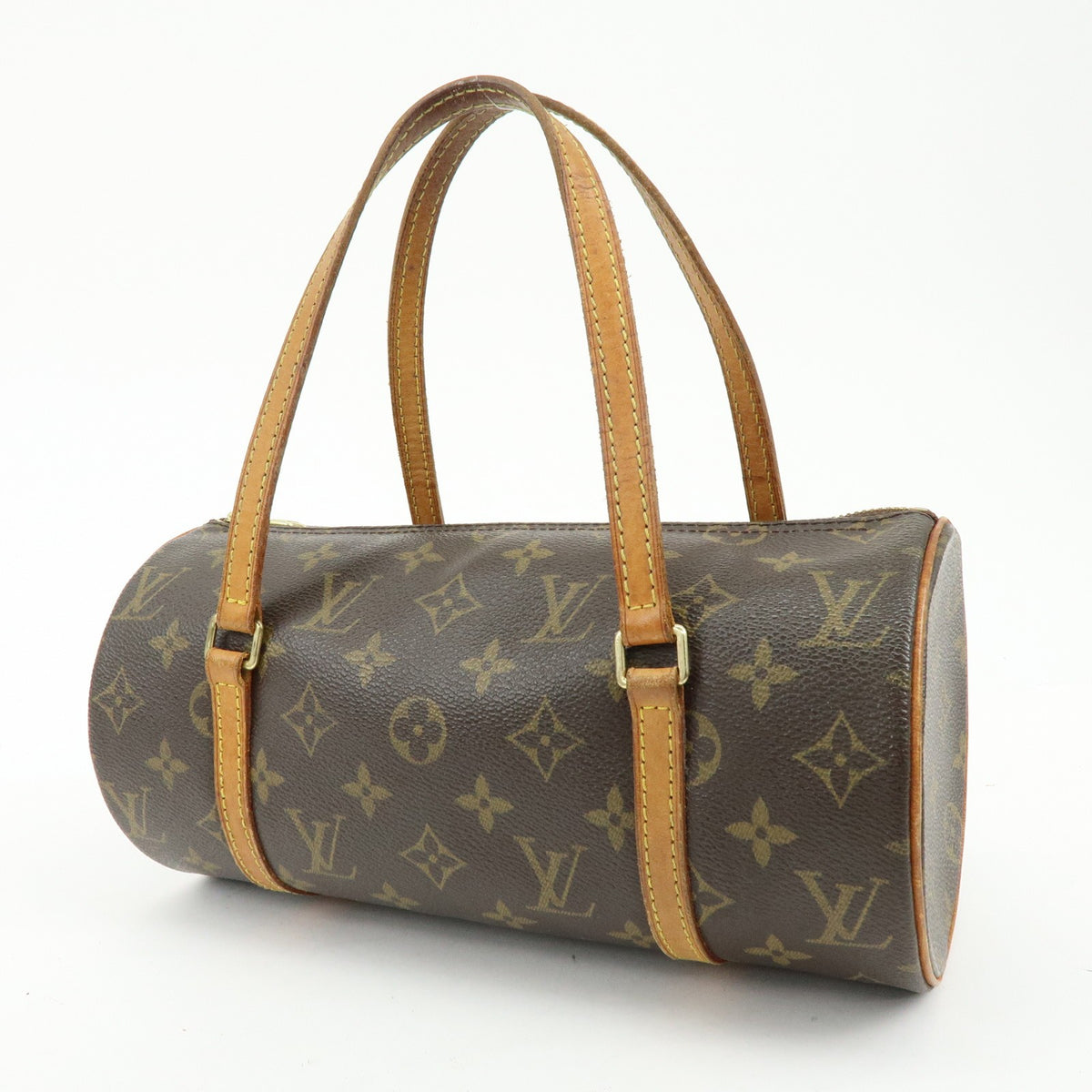 Louis Vuitton Monogram Papillon 26 Hand Bag - Brown, Monogram Canvas