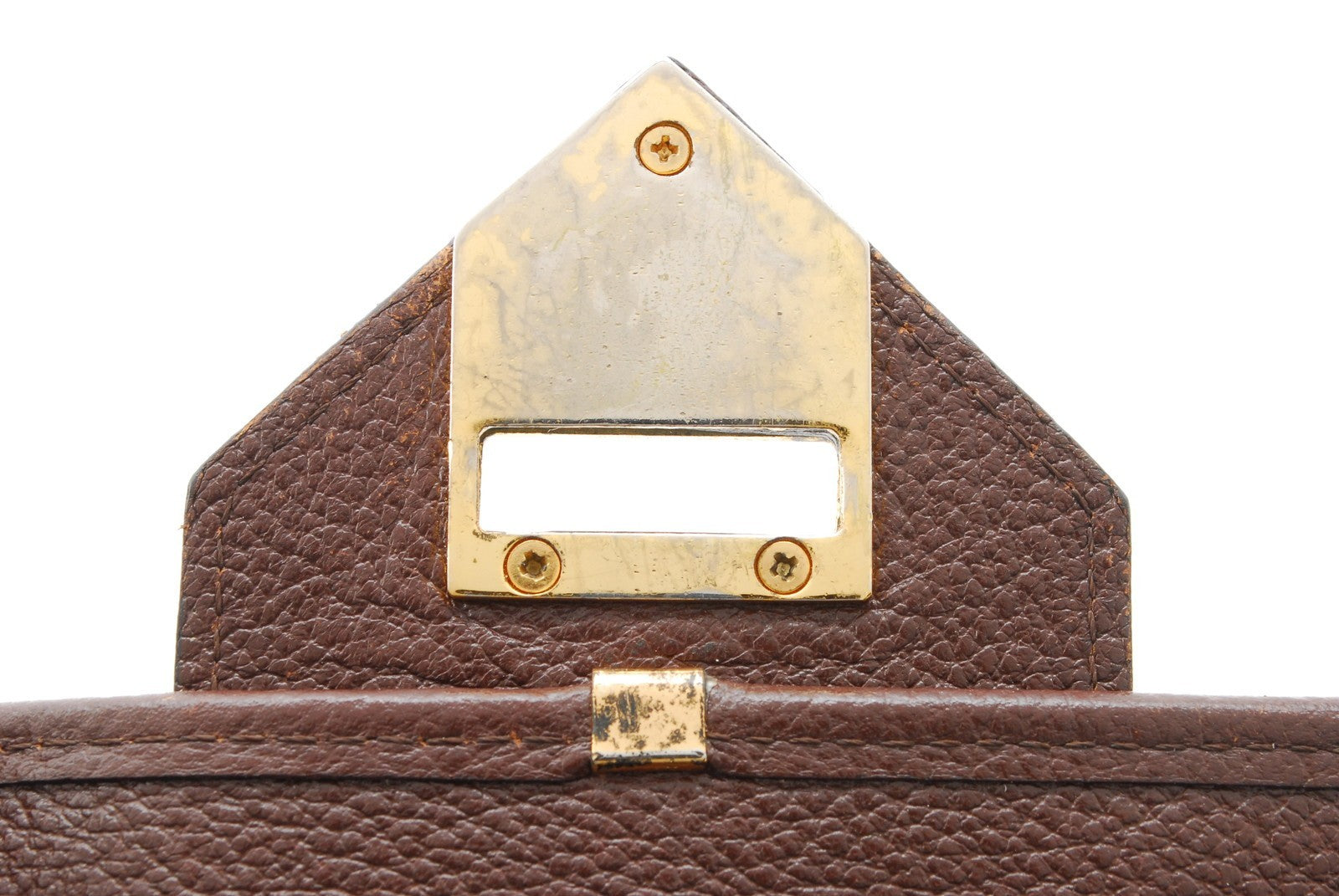 Saint Laurent Vintage Leather Shoulder Cross Body Bag - Brown, Leather