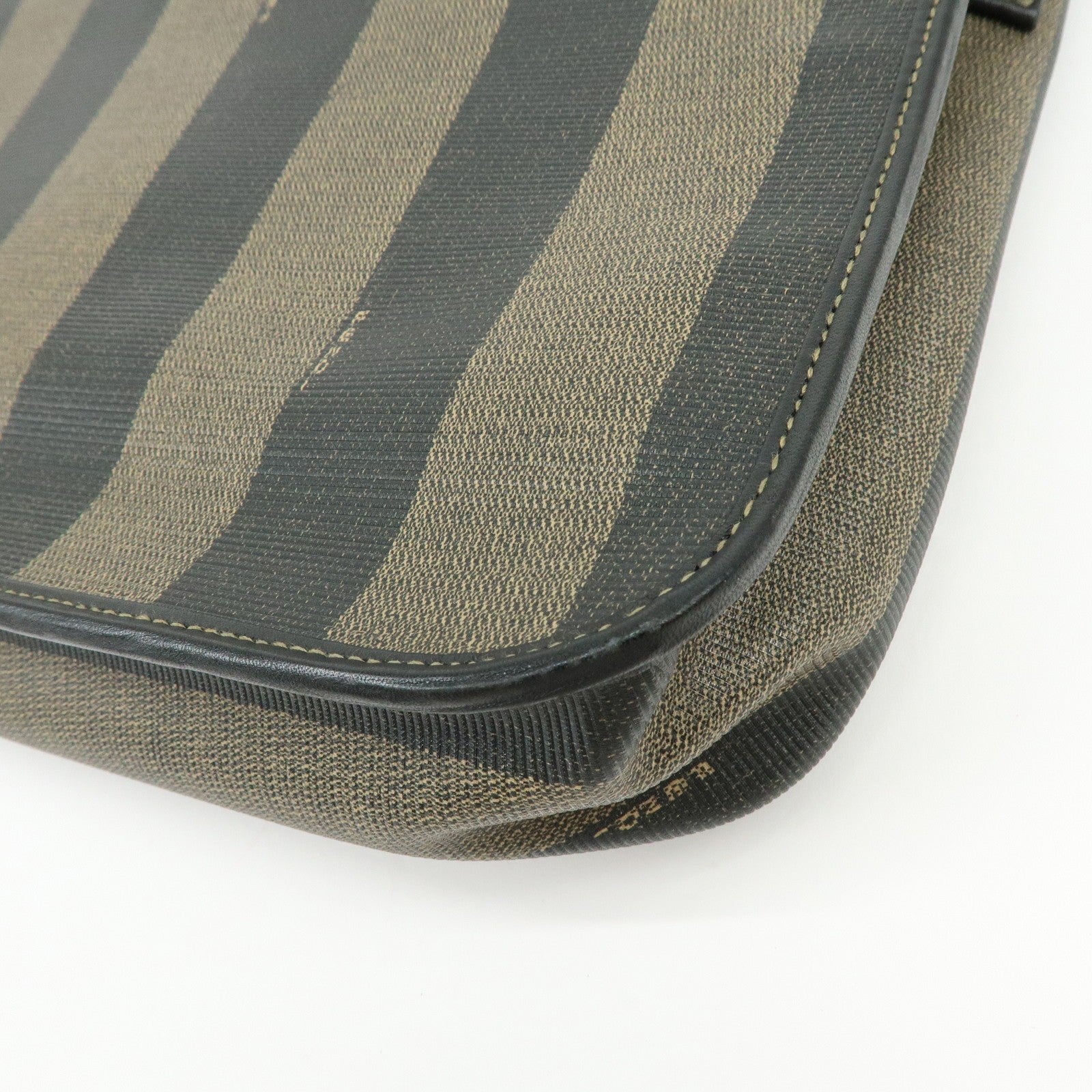 Fendi Shoulder Bag - Black, Brown, PVC Leather