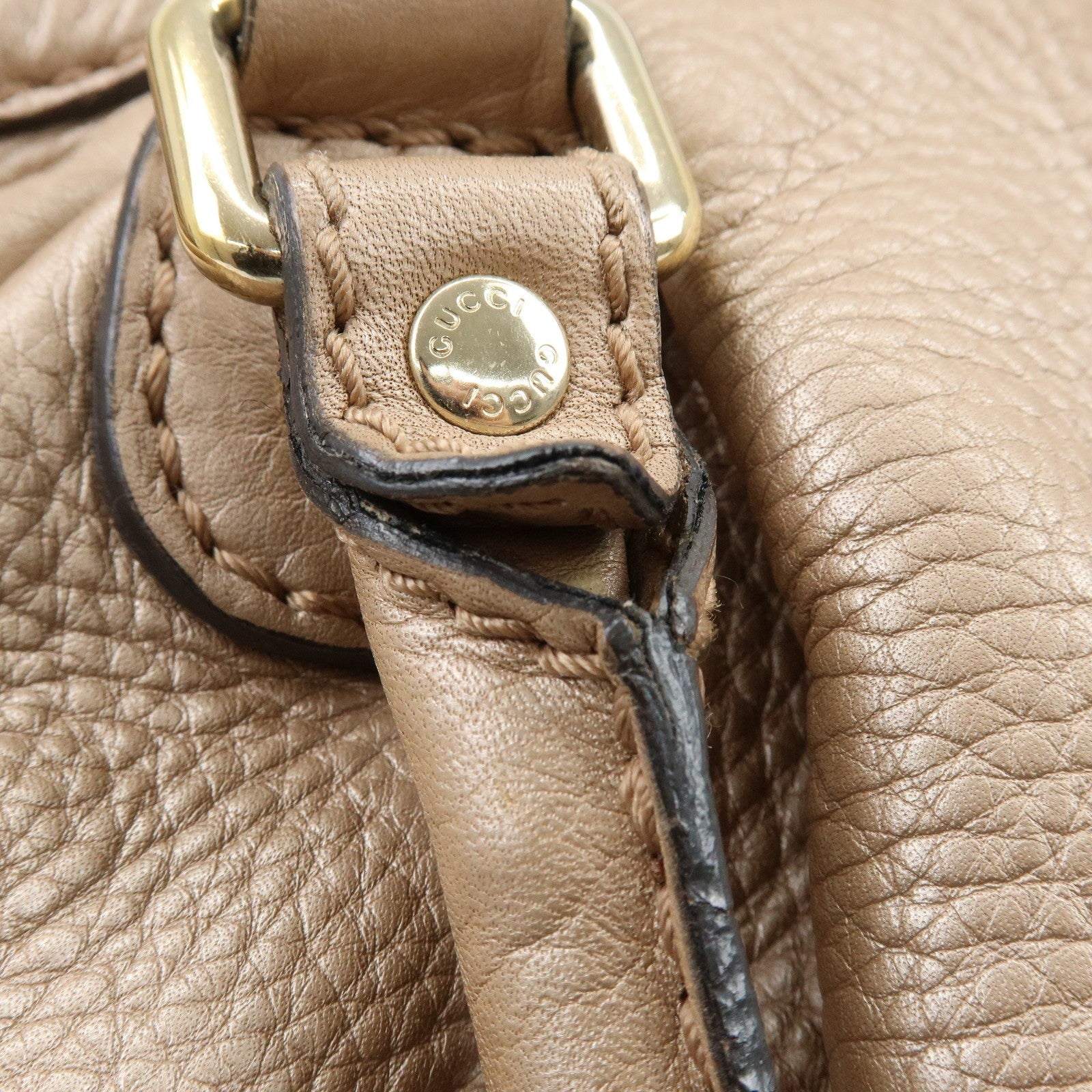 Gucci 2Way Bag - Champagne Gold, Leather