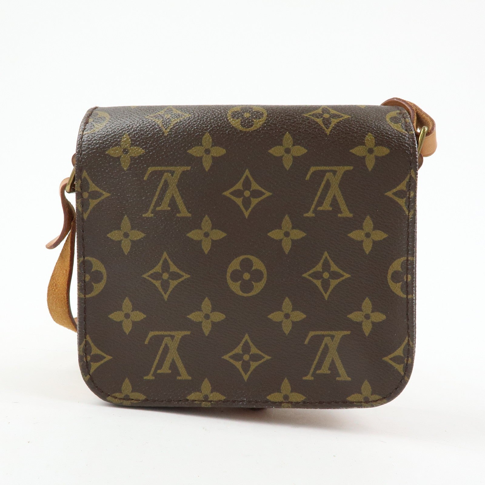 Louis Vuitton Monogram Mini Cartouchiere Shoulder Bag