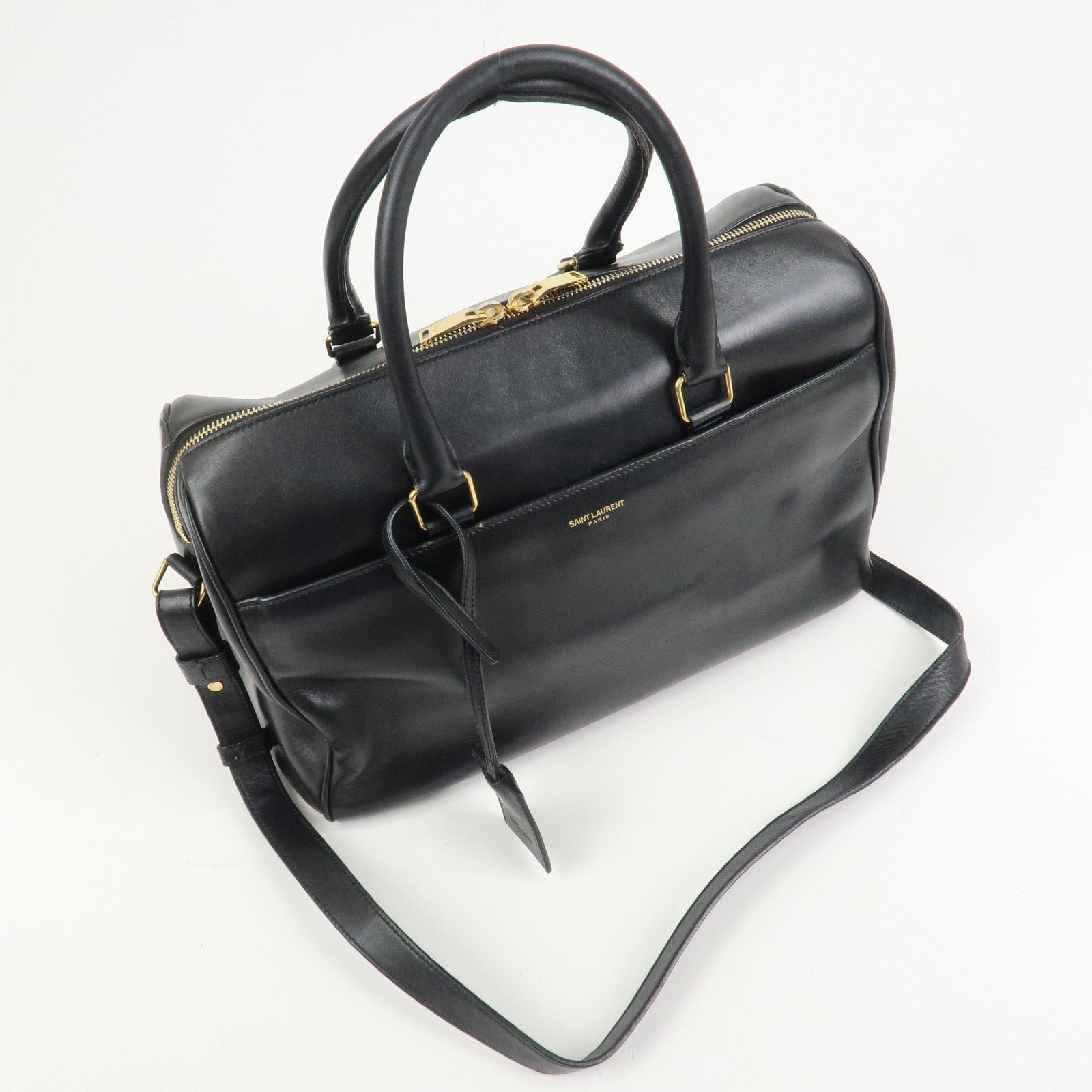 Saint Laurent Hand Bag - Black, Leather 