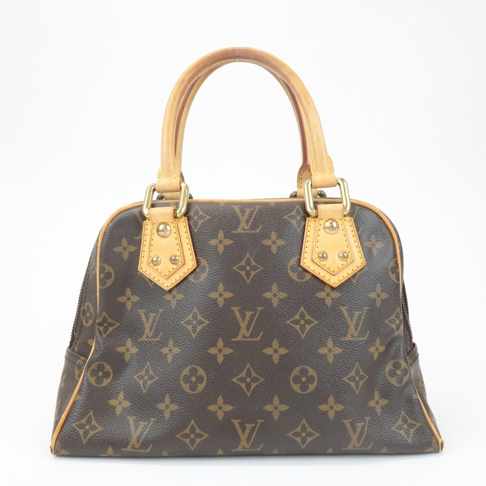 Louis Vuitton Monogram Manhattan PM Handbag - Brown, Monogram Canvas