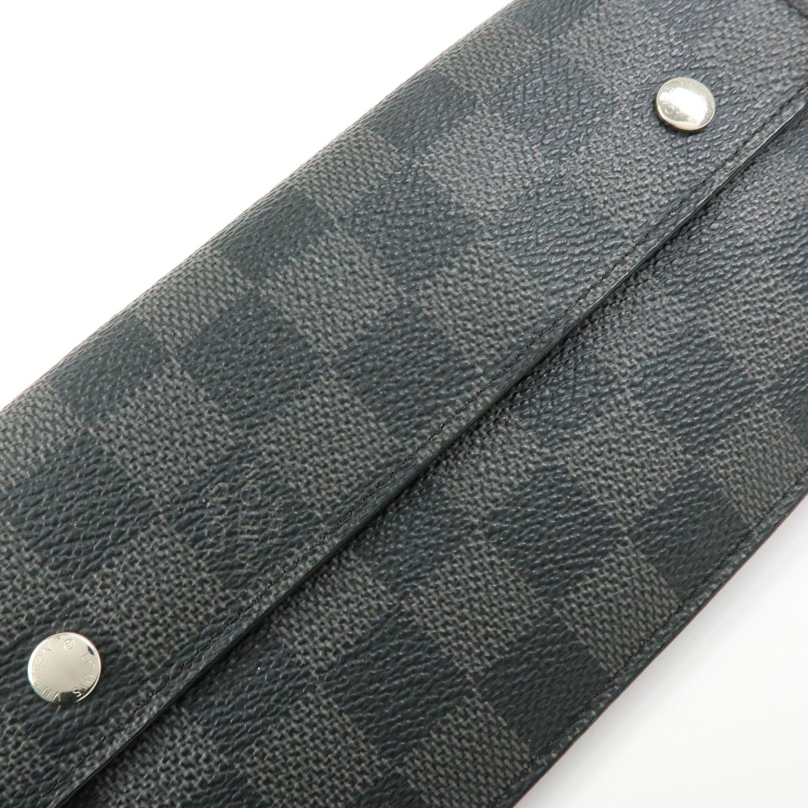 Louis Vuitton Portefeuille Accordion Wallet - Damier Graphite, Damier Canvas