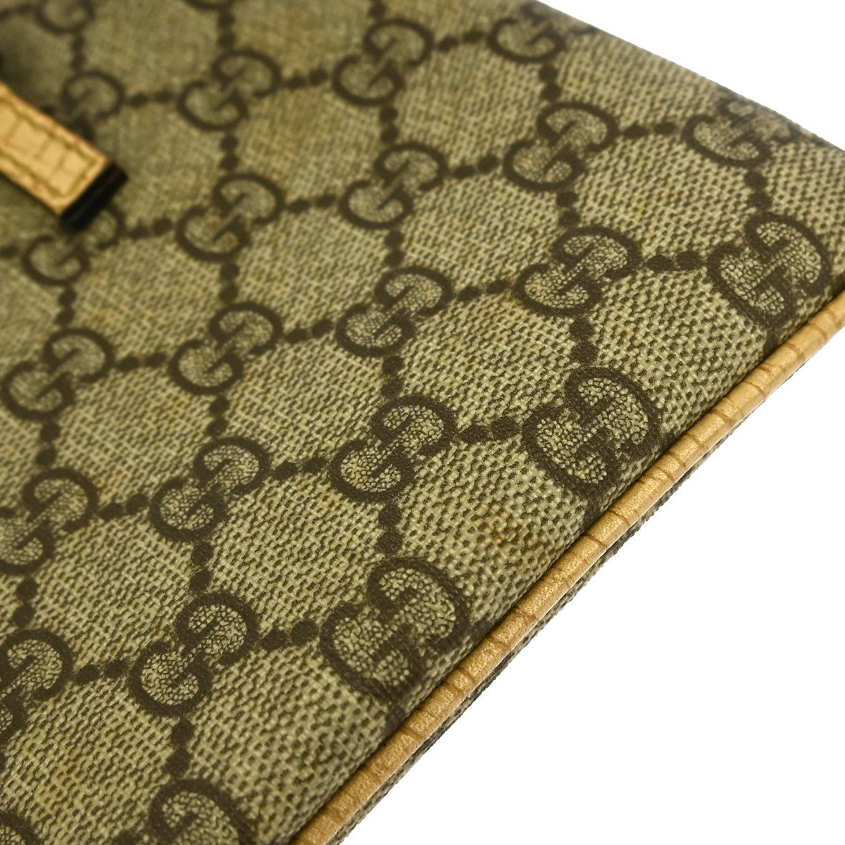 Gucci GG Handbag - Brown, PVC 