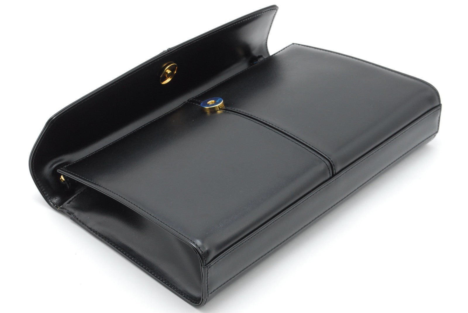 Saint Laurent Yves Shoulder Bag - Black, Leather