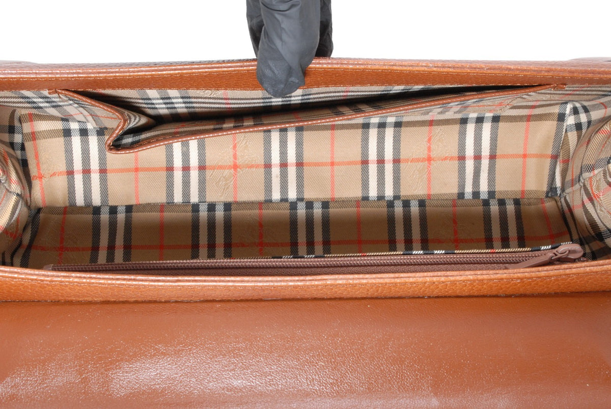 Burberry Vintage Handbag - Brown, Canvas