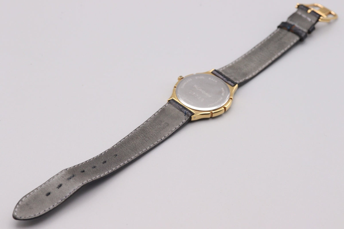 Yves Saint Laurent Yves Saint Laurent Wristwatch - Navy Blue, Stainless Steel