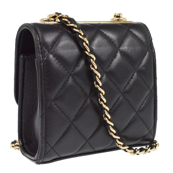 Chanel Pochette XX08111 Shoulder Bag - Black, Lambskin