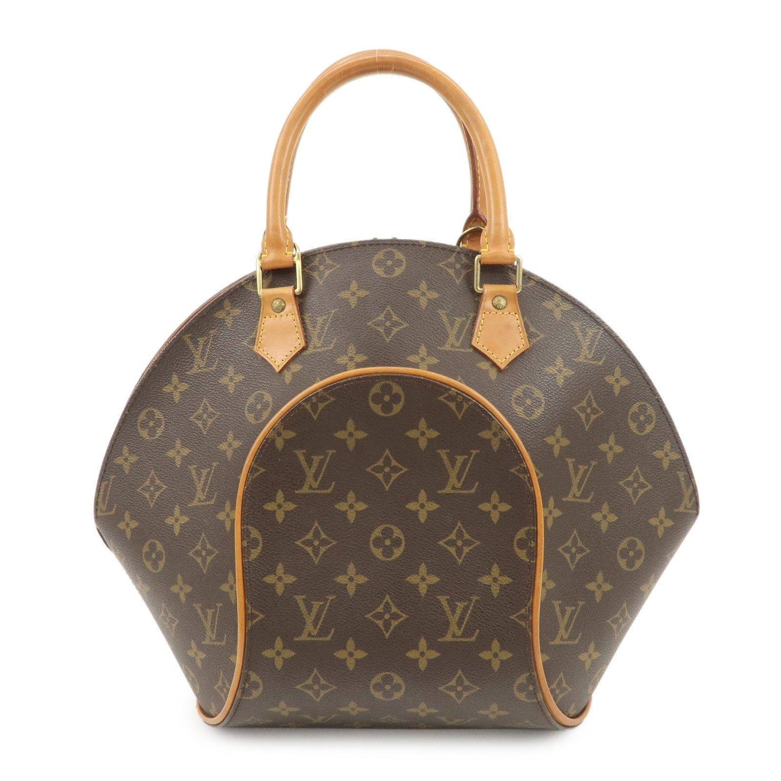 Louis Vuitton Monogram Ellipse MM Handbag - Brown, Monogram Canvas